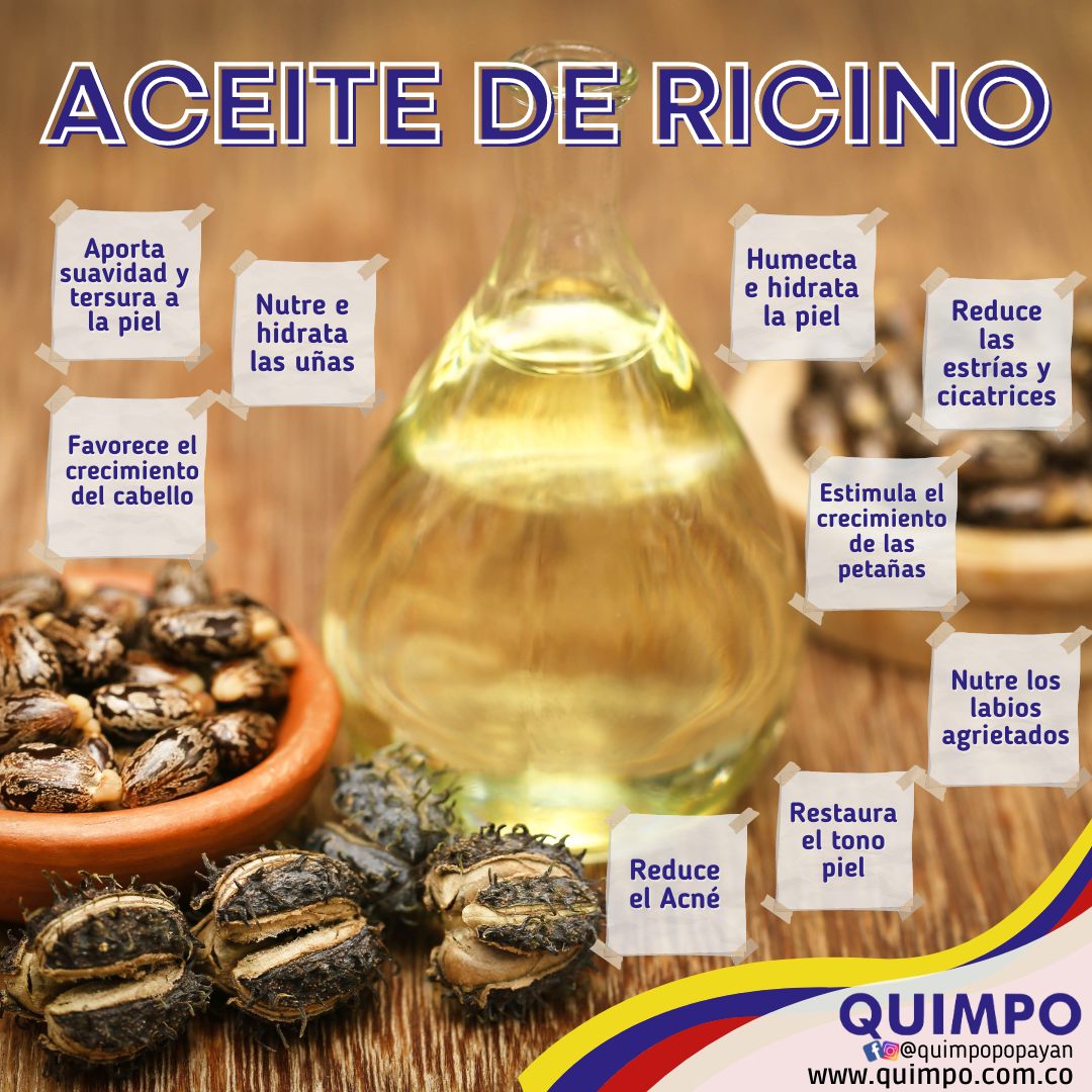 ACEITE DE RICINO (CASTOR) Quimpo Popayán ACEITE DE RICINO (CASTOR) Quimpo Popayán