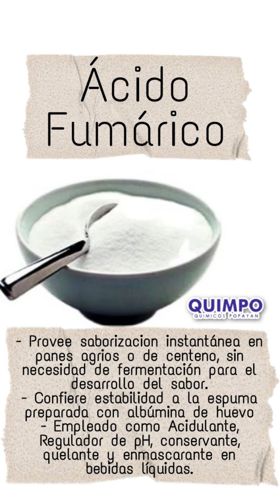 Ácido Fumárico Quimpo Popayán